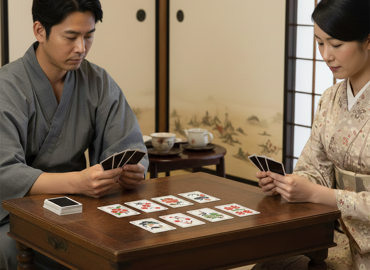 バカラと花札のタイ